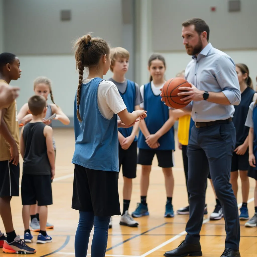 Clínica de básquetbol